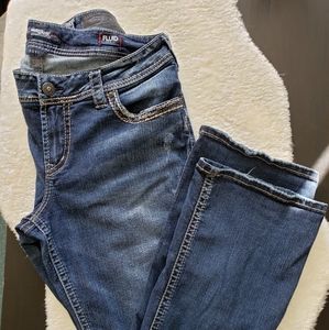 Silver jeans fluid suki mid boot size 16 Long 33